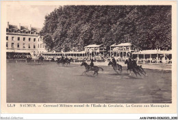 AAWP4-49-0331 - SAUMUR - Carrousel Militaire Annuel De L'ecole De Cavalerie - La Course Aux Mannequins - Saumur