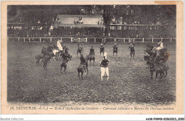 AAWP4-49-0332 - SAUMUR - Ecole D'Application De Cavalerie - Carrousel Militaire - Reprise Des Chevaux Sauteurs - Saumur