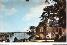 AAWP3-49-0205 - GENNES - Château De Boussinnière Et Panorama Sur La Loire - Saumur