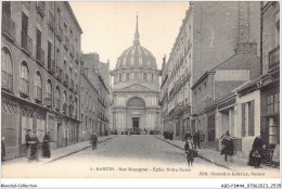 ABSP1-44-0004 - NANTES - Rue Mazagran -Eglise Notre Dame  - Nantes