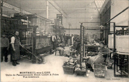 Montreuil-aux-Lions Canton De Charly Usine De Passementerie Henri Caen & Frère Factory Aisne Cpa Voyagée En 1908 TB.Etat - Sonstige & Ohne Zuordnung