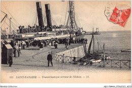 ABSP9-44-0839 - SAINT-NAZAIRE - Transatlantique Sortant De L'Ecluse  - Saint Nazaire