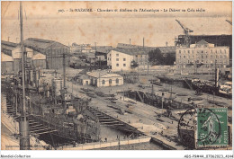 ABSP9-44-0809 - SAINT-NAZAIRE - Chantiers Et Ateliers De L'Atlantique -Le Diderot En Cale Seche  - Saint Nazaire