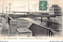 ABSP9-44-0784 - SAINT-NAZAIRE - La Nouvelle Entree Du Port Et Le Pont Tournant  - Saint Nazaire