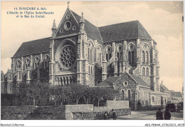 ABSP8-44-0754 - SAINT-NAZAIRE - L'Abside De L'Eglise Saint Nazaire Et La Rue Du Croisic  - Saint Nazaire