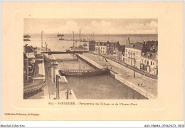 ABSP8-44-0701 - SAINT-NAZAIRE - Perspective Des Excluses Et De L'Avant Port - Saint Nazaire