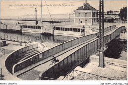 ABSP8-44-0692 - SAINT-NAZAIRE - Le Pont Tournant De La Nouvelle Entree Du Port - Saint Nazaire