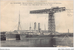 ABSP7-44-0637 - SAINT-NAZAIRE - Bassin De Penhoet -La Grue De 150 Tonnes Des Chantiers De L'Atlantique  - Saint Nazaire