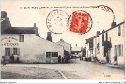 ABSP7-44-0605 - SAINT MEME -Place De L'Eglise -Route De Sainte-Pazanne - Autres & Non Classés