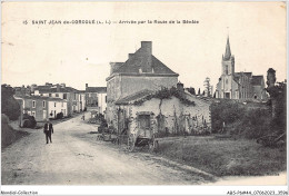 ABSP6-44-0535 - ST-JEAN-DE-CORCOUE - Arrive Par La Route De La Benate  - Otros & Sin Clasificación