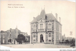 ABSP4-44-0382 - REZE -Place De L'Eglise Et Mairie  - Otros & Sin Clasificación