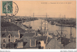 ABSP4-44-0317 - NANTES - Panorama De La Loire Et Les Quais - Nantes