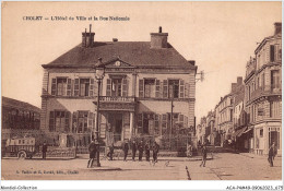 ACAP4-49-0341 - CHOLET - L'Hotel De Ville Et La Rue Nationale  - Cholet
