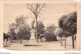 ACAP3-49-0315 - MONTFAUCON-SUR-MOIRE - La Place Du Souvenir - Le Monument Aux Morts De La Guerre 1914-18 - Montfaucon