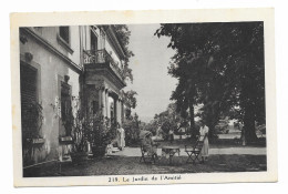 CPA - Le Jardin De L'Amitié - Lisez Le "message à L'Humanité" - Château De Cartigny En Suisse? - - Andere & Zonder Classificatie