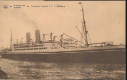 CANADIAN PACIFIC. S.S. MELITA - Steamers