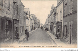 ABSP9-44-0862 - SAINT-PHILIBERT-DE-GRAND-LIEU - La Rue De La Mairie  - Saint-Philbert-de-Grand-Lieu
