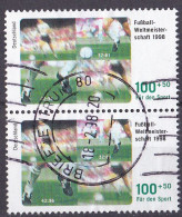 BRD 1998 Mi. Nr. 1968 O/used Senkrechtes Paar Vollstempel (BRD1-8) - Usados