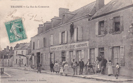 Trainou (45 Loiret) La Rue Du Commerce - Au Soleil D'Or Couvreur Aubergiste - édit. Librarie O Perche à Neuville - Other & Unclassified