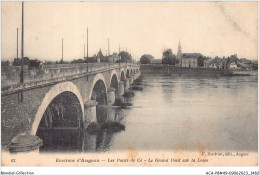 ACAP8-49-0745 - ANGERS - Les Pont De Cé - Le Grand Pont Sur La Loire  - Angers