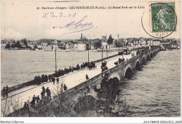 ACAP8-49-0751 - ANGERS - LES PONTS-DE-CE - Le Grand Pont Sur La Loire  - Sonstige & Ohne Zuordnung