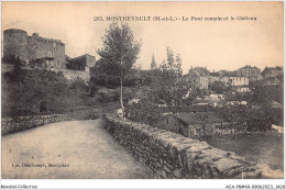 ACAP8-49-0717 - MONTREVAULT - Le Pont Romain Et Le Chateau  - Montrevault