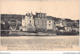 ACAP8-49-0718 - MONTSOREAU - La Loire Et Le Chateau   - Sonstige & Ohne Zuordnung
