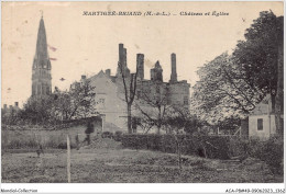 ACAP8-49-0685 - MARTIGNE-BRIANT - Chateau Et Eglise  - Sonstige & Ohne Zuordnung