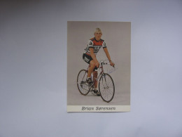 Cyclisme  -  Autographe - Carte Signée Brian Holm Sörensen - Wielrennen