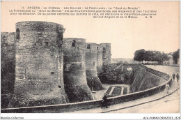ACAP6-49-0567 - ANGERS - Le Chateau - Les Douves - Le Pont-Levis   - Angers