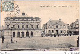 ACAP5-49-0503 - CHOLET - Le Theatre Et L'hotel De Ville  - Cholet