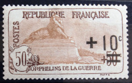 FRANCE                           N° 167                     NEUF*          Cote : 27 € - Neufs