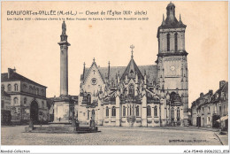 ACAP5-49-0433 - BEAUFORT-EN-VALLEE - Chevet De L'Eglise XIXe Siecle  - Sonstige & Ohne Zuordnung