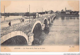 ACAP4-49-0408 - ANGERS - Les Ponts De Cé , Pont Sur La Loire  - Angers