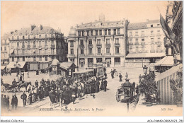 ACAP4-49-0394 - ANGER - Place Du Ralliement , La Poste   - Angers