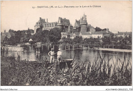 ACAP4-49-0381 - DURTAL - Panorama Sur Le Loir Et Le Chateau  - Durtal