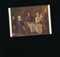 CPSM Art Peinture - Louis Le Nain Le Retour Du Baptême  - Musée Du Louvre - Peintures & Tableaux