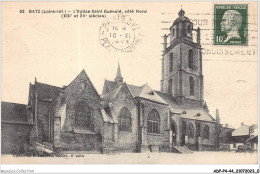 ADPP4-44-0288 - BATZ - L'église Saint-guénolé - Côté Sud XIIIè Et  XVè Siècle - Batz-sur-Mer (Bourg De B.)