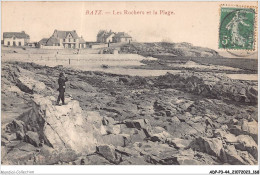 ADPP3-44-0273 - BATZ - Les Rochers Et La Plage - Batz-sur-Mer (Bourg De B.)