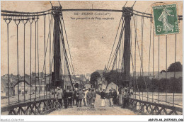 ADPP3-44-0212 - ANCENIS - Vue Perspective Du Pont Suspendu  - Ancenis