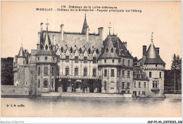 ADPP2-44-0147 - MISSILAC - Château De La Brétesche - Façade Principale Sur L'étang - Missillac