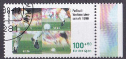 BRD 1998 Mi. Nr. 1968 O/used Rand Rechts (BRD1-8) - Gebraucht