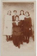Fixe Bayonne 17 Mai 1917 Carte Photo Famille Dissar Vialette Lasserre Béthular Pascal - Bayonne