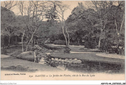 ADPP11-44-1084 - NANTES - Le Jardin Des Plantes - Côté De La Rue Du Lycée  - Nantes