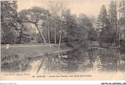 ADPP11-44-1058 - NANTES - Jardins Des Plantes - Vue Prise Des Grottes  - Nantes