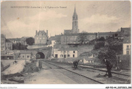 ADPP10-44-0928 - PONTCHATEAU - L'église Et Le Tunnel  - Pontchâteau