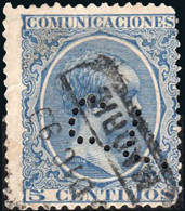 Madrid - Perforado - Edi O 215 - "C.L." (Banco) - Used Stamps