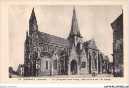 ADPP8-44-0734 - GUERANDE - La Collégiale Saint-aubin - Côté Méridional - Guérande