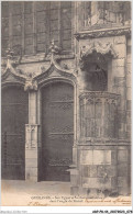 ADPP8-44-0710 - GUERANDE - Son église Et La Chaire Extérieure Dans L'angle Du Portail - Guérande