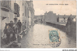 ADPP8-44-0673 - DOULON - Les Innondations De Février 1904 - Rue Du Gué-robert - Nantes
